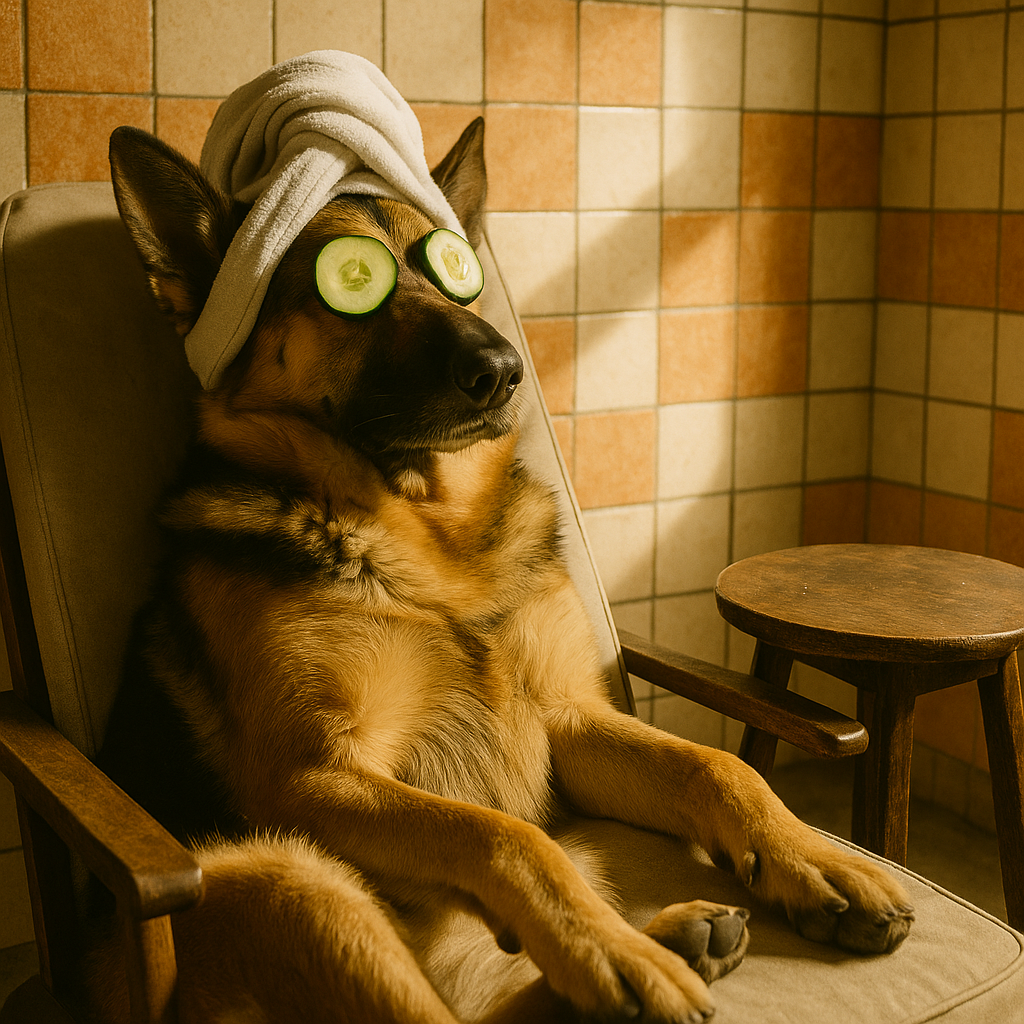 Spa Session Hund mit Pflege Bundle von Wunderhund